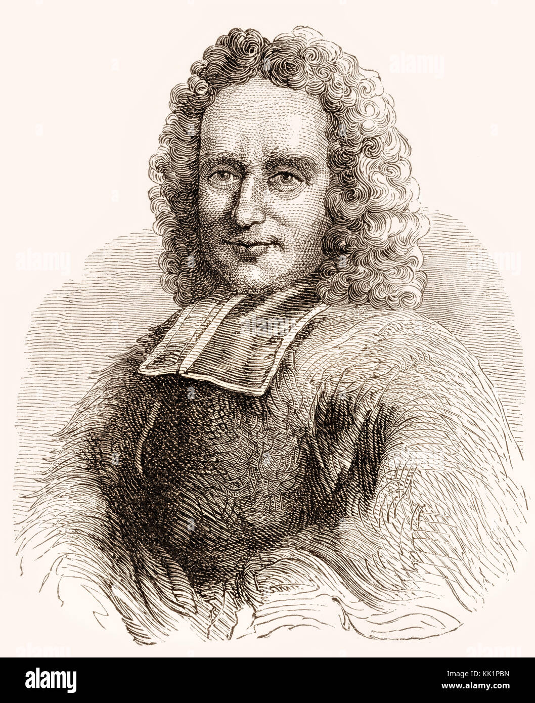 Guillaume Dubois, 1656-1723, un cardinal et homme d'État français Banque D'Images