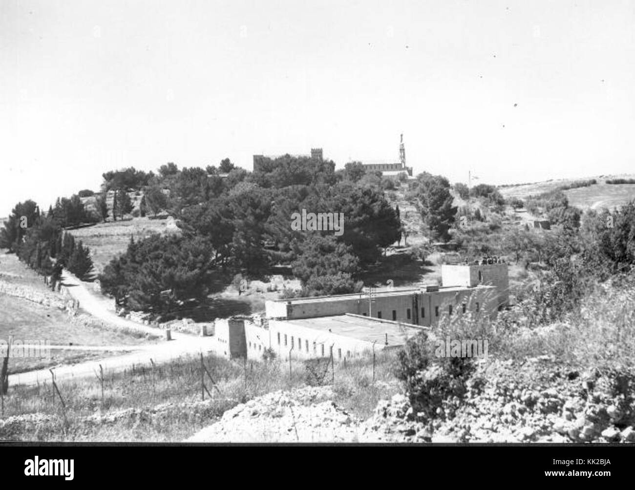 Poste de police Abu Ghosh Banque D'Images