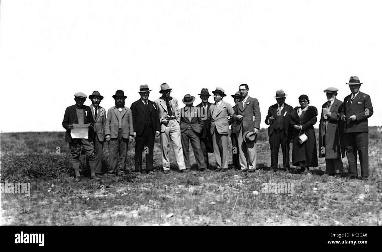 Zikhron Rothschild, Pardes Katz, aujourd'hui à Bnei Brak près de Tel Aviv. 1935 (id.14453090) Banque D'Images