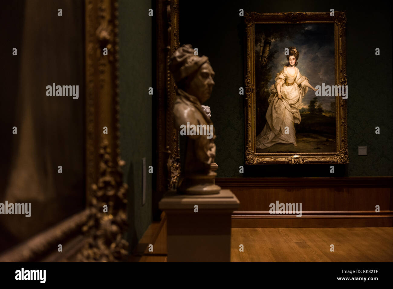 Los Angeles, États-Unis – 6 octobre 2016 : Diana, vicomtesse Crosbie, 1777 Giclee par Sir Joshua Reynolds. Bibliothèque Huntington, collections d'art et Botani Banque D'Images