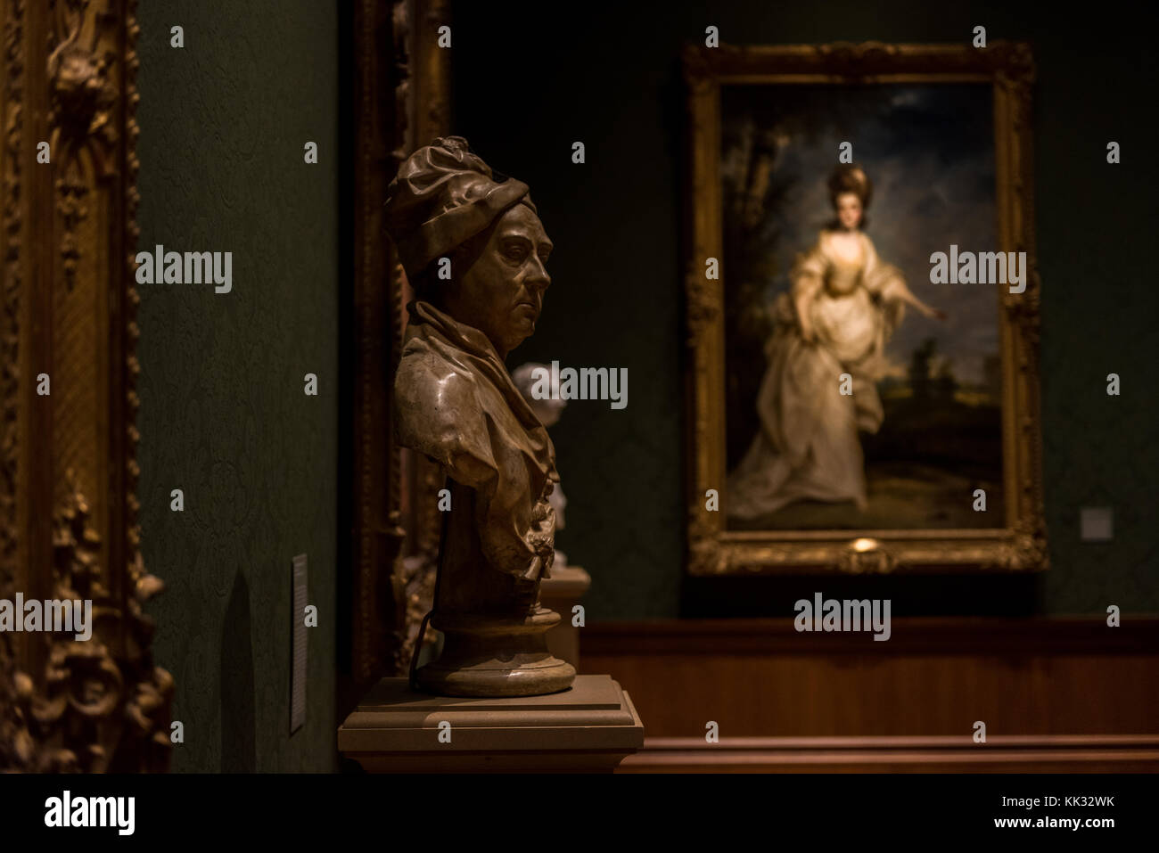 Los Angeles, États-Unis – 6 octobre 2016 : Diana, vicomtesse Crosbie, 1777 Giclee par Sir Joshua Reynolds. Bibliothèque Huntington, collections d'art et Botani Banque D'Images