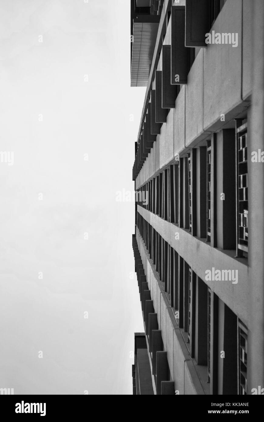 Architecture simple en noir et blanc Banque de photographies et d ...