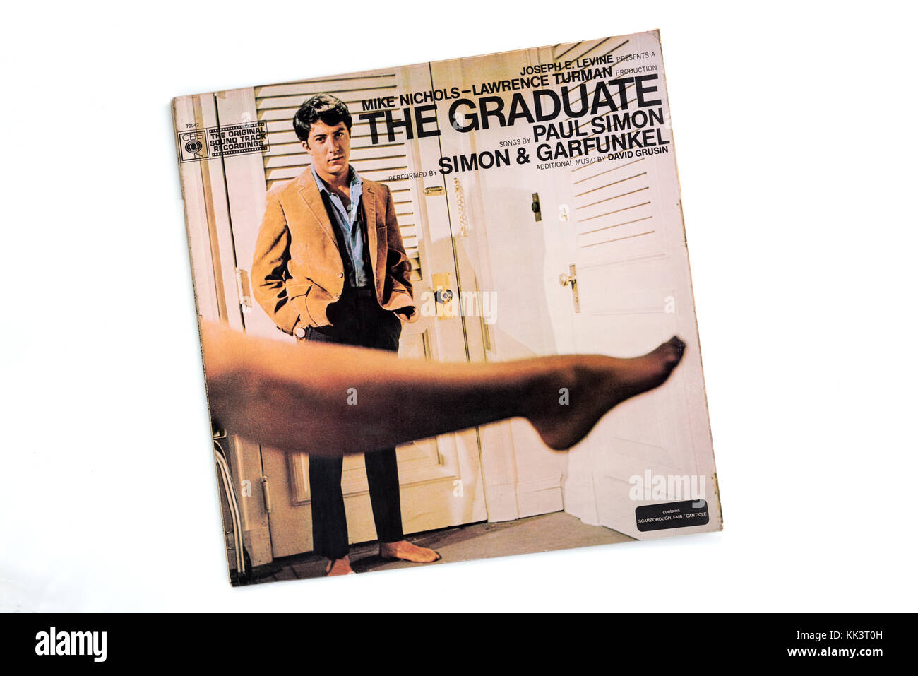 Couverture du dossier du film le diplômé Banque D'Images