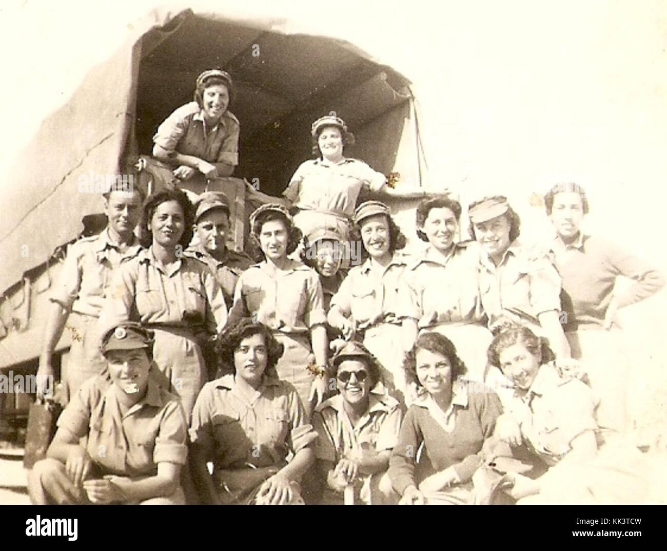 Israël 7916 Auxiliary Territorial Service durant la Seconde Guerre mondiale Banque D'Images