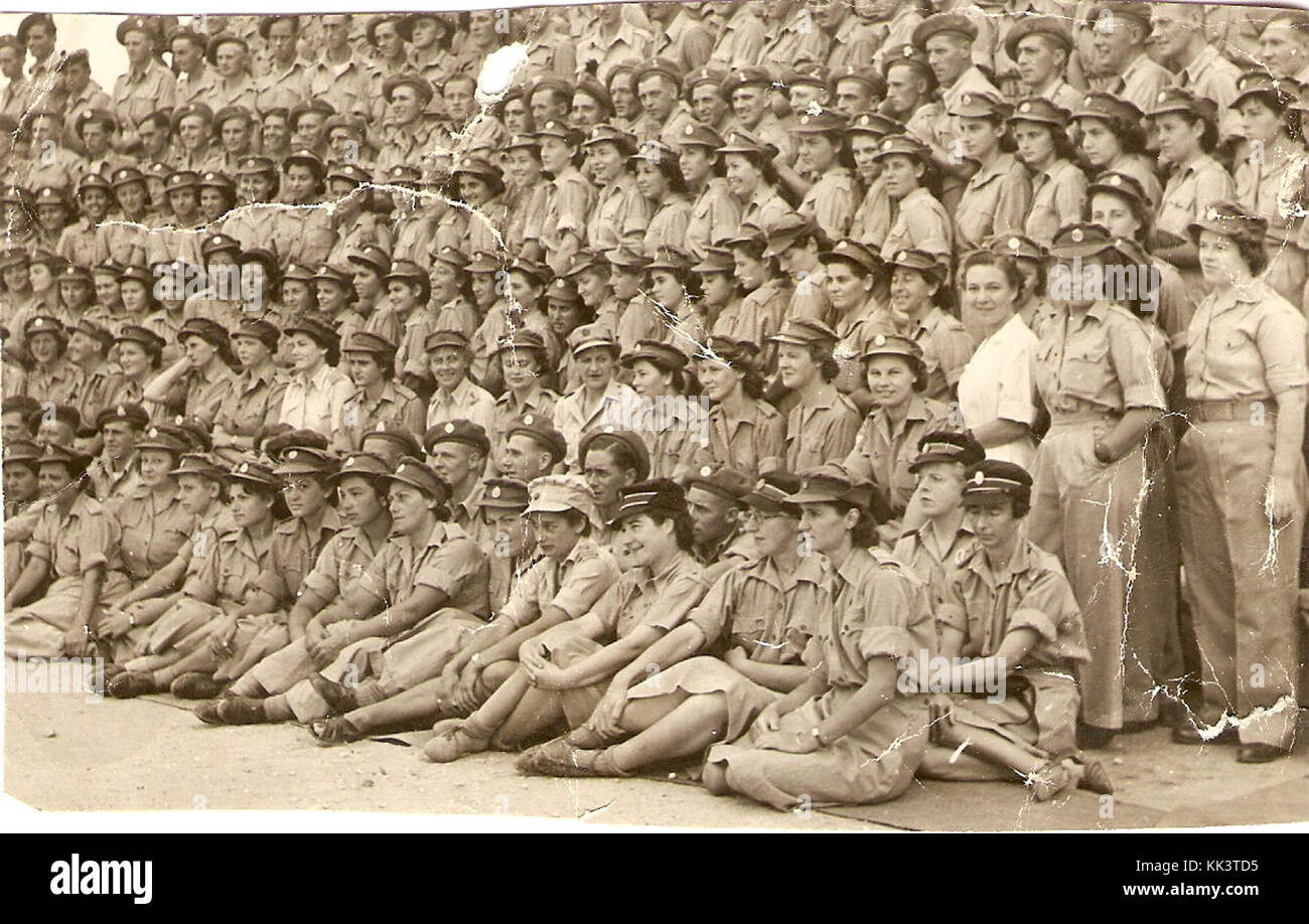 Israël 7915 Auxiliary Territorial Service durant la Seconde Guerre mondiale Banque D'Images