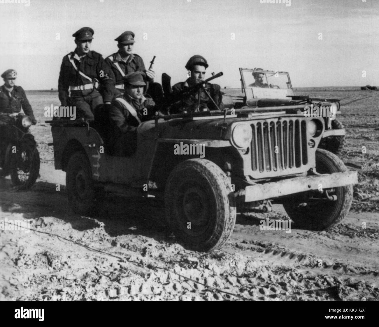 MilitaryPoliceIsrael1948 2 Banque D'Images