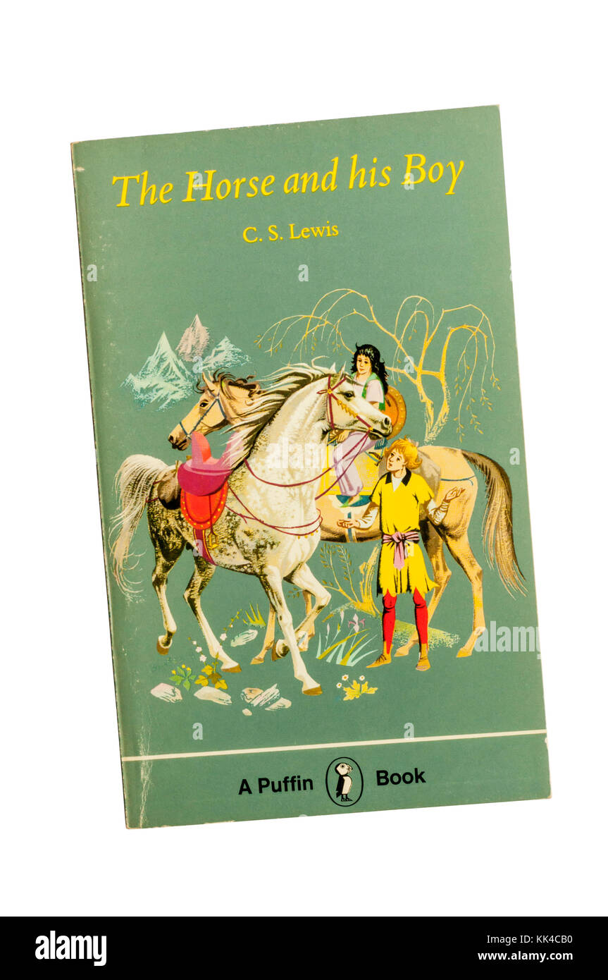 Un dvd copie du cheval et son garçon par C S Lewis. La 3ème de l'histoire de Narnia. D'abord publié en 1954. Banque D'Images