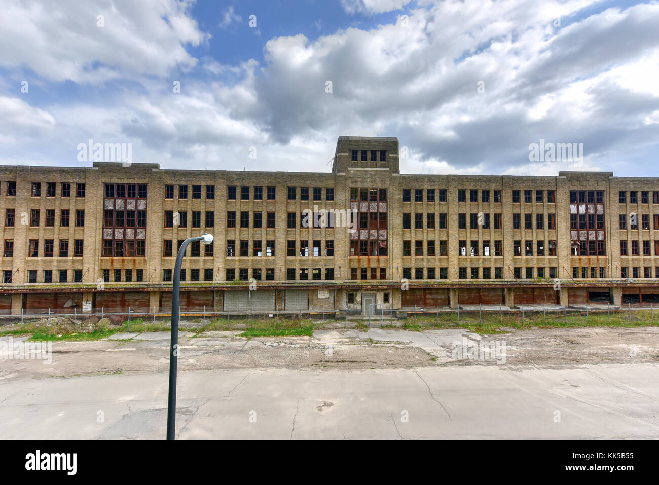 Buffalo central terminal est une ancienne gare ferroviaire de Buffalo, New York. Les 17 étages de style art déco a été actif de 1929 à 1979. Banque D'Images