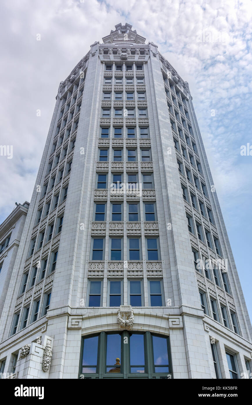 Buffalo, New York - mai 8, 2016 : electric ou General Electric tour à Buffalo, New York. Construit en 1912, avec une hauteur de 294 ft, c'est le septième ta Banque D'Images