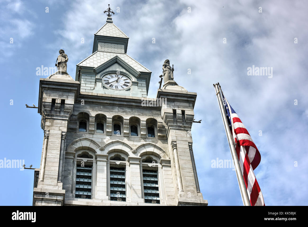 Erie County Hall, est un hôtel de ville historique et située à Buffalo en Erie County, New York. Banque D'Images