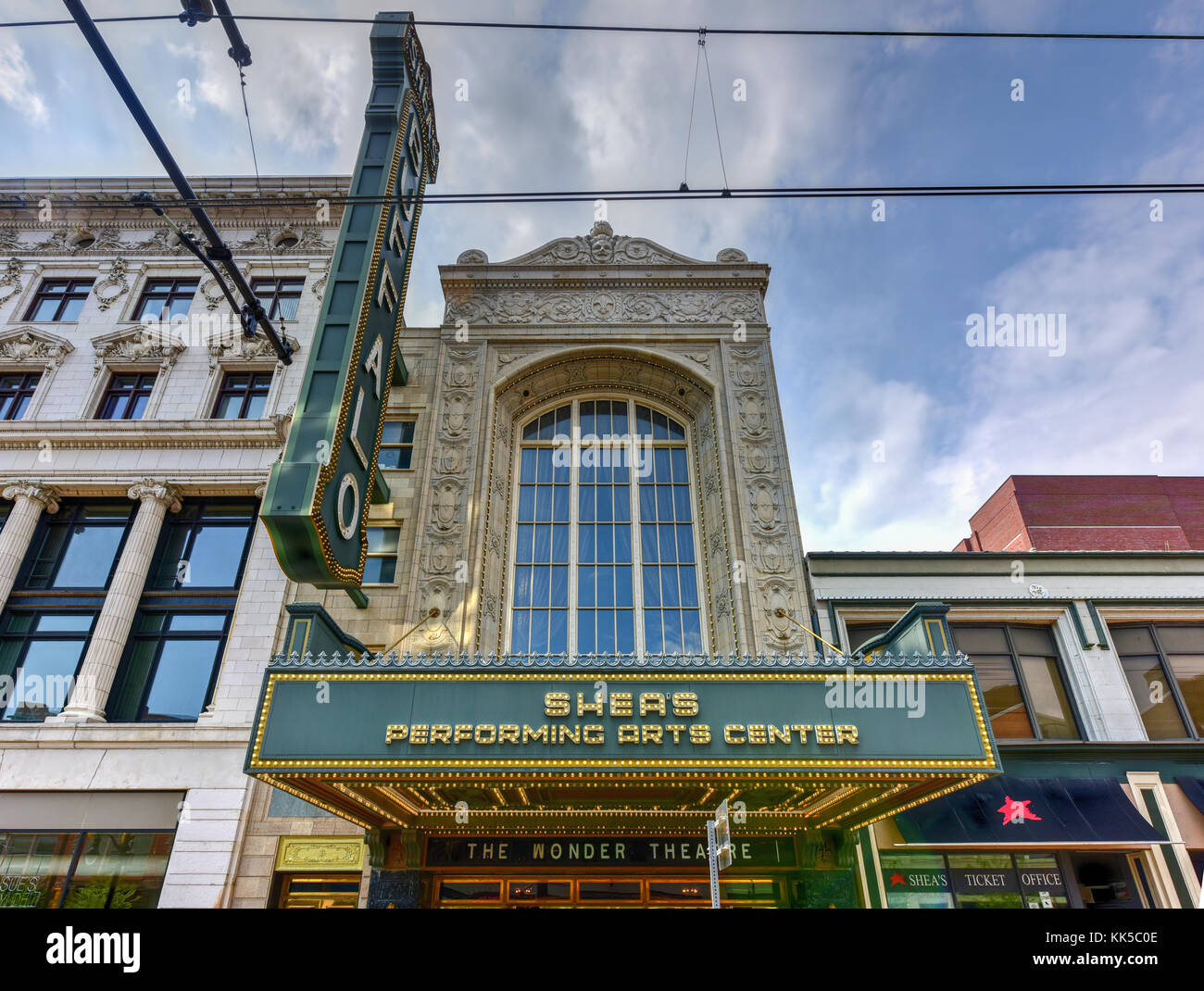 Buffalo, New York - mai 8, 2016 : Shea's Performing Arts Center (à l'origine Shea's buffalo) est un théâtre pour les comédies musicales de Broadway et même spécial Banque D'Images