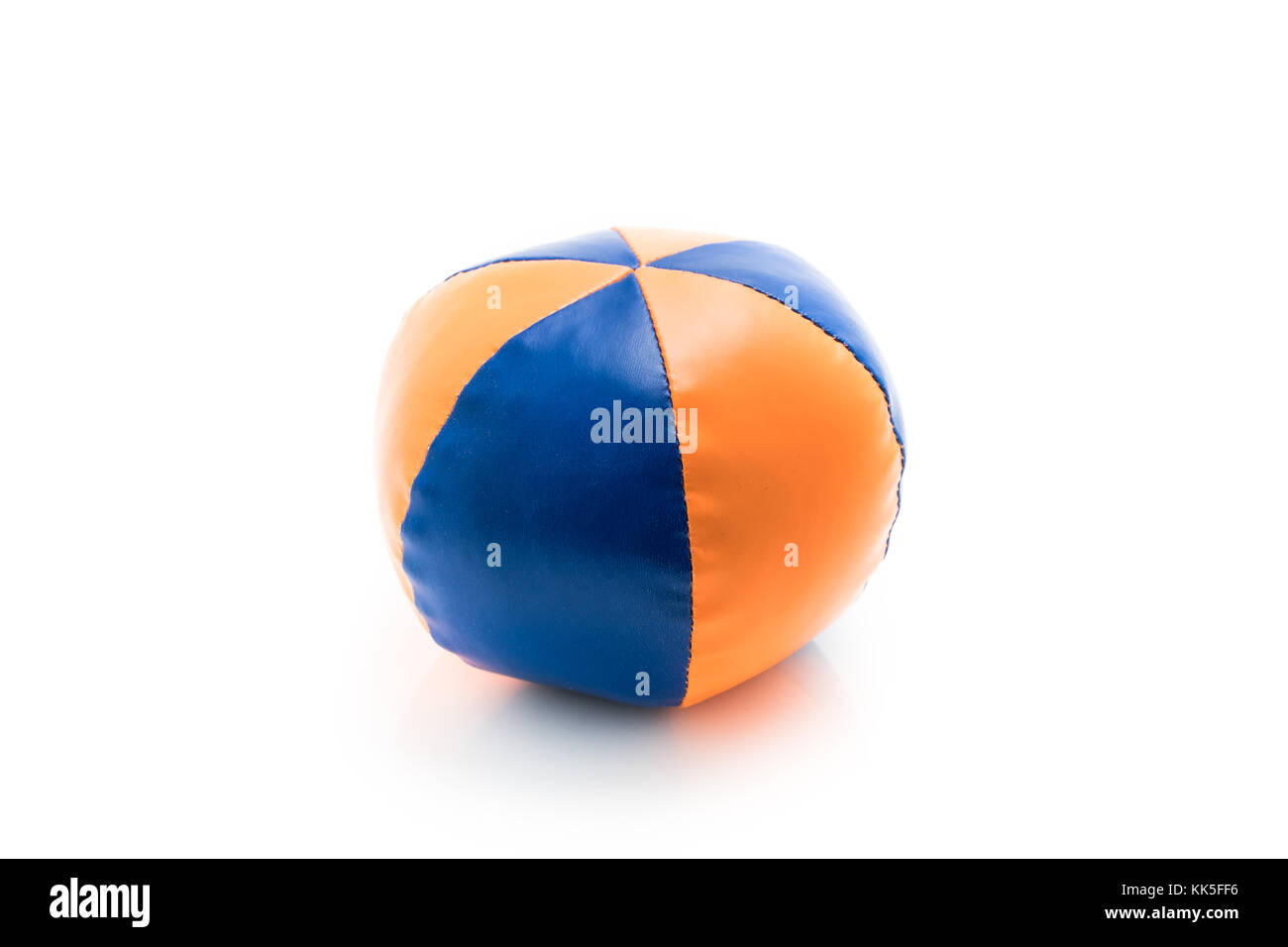 L'été miniature anti stress Balls, studio shot on White Background Banque D'Images
