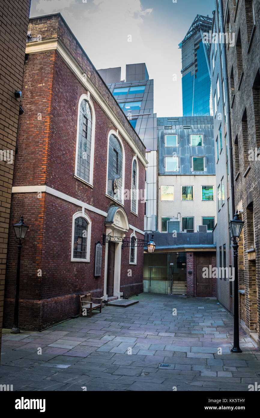 Synagogue Bevis Marks, Heneage Street, London, EC3, UK Banque D'Images