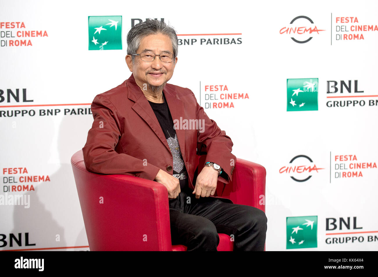 Photocall pour 'mazinger z infini' dans le cadre du 12e festival du film de Rome à l'auditorium Parco della Musica à Rome, Italie. Comprend : go nagai où : Rome, Latium, Italie Quand : 28 oct 2017 source : wenn.com Banque D'Images