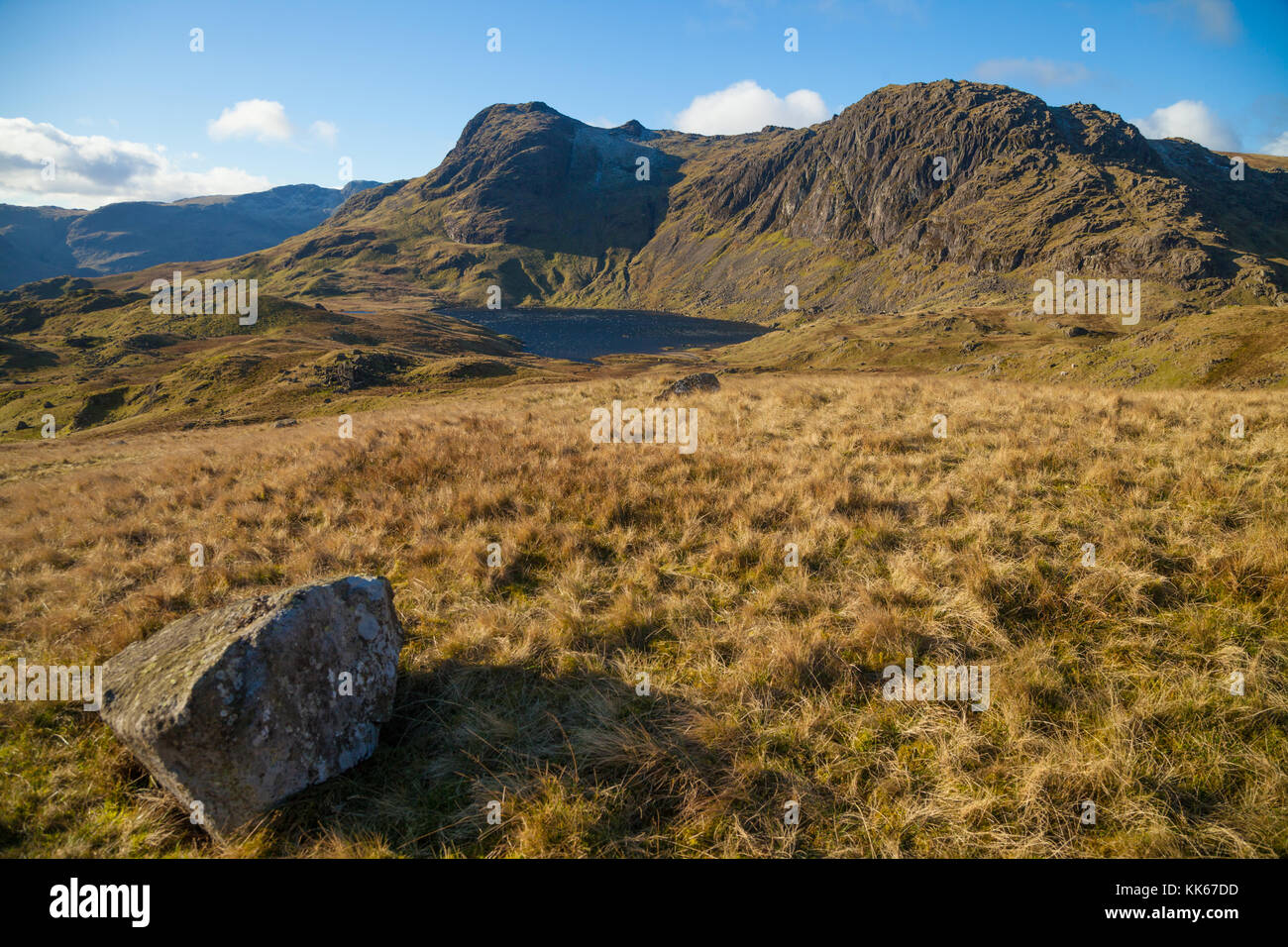 Pavey Ark, près de Langdale, dans le Lake District, en Angleterre. Banque D'Images