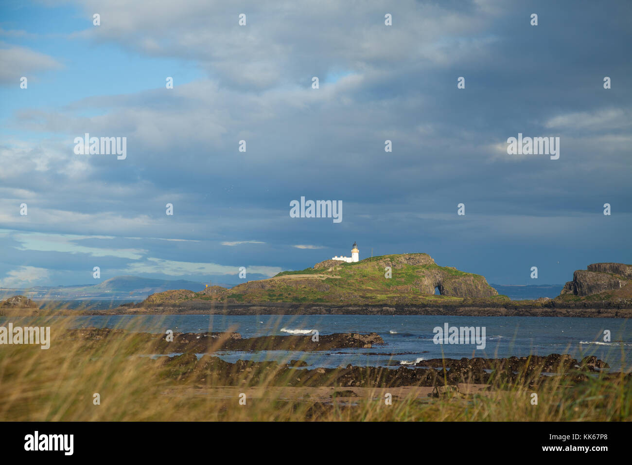 Fidra Island près de North Berwick East Lothian en Écosse Banque D'Images