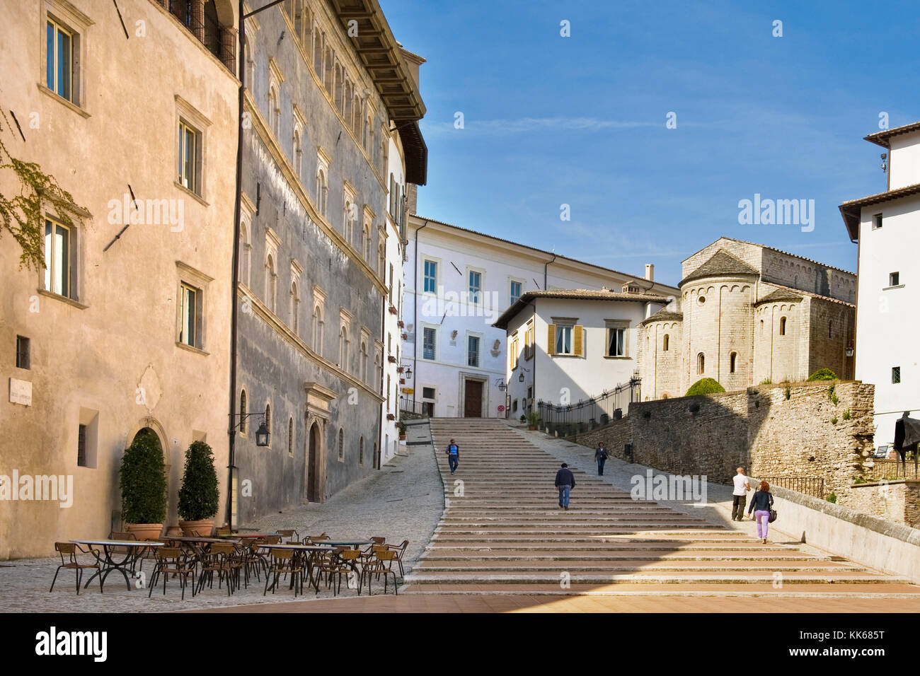 Spoleto, Perugia, Ombrie, Italie province Banque D'Images