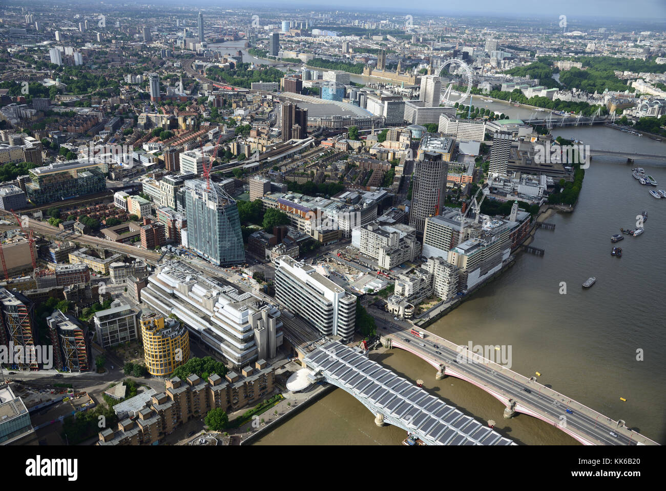 Photos aériennes de Londres Banque D'Images