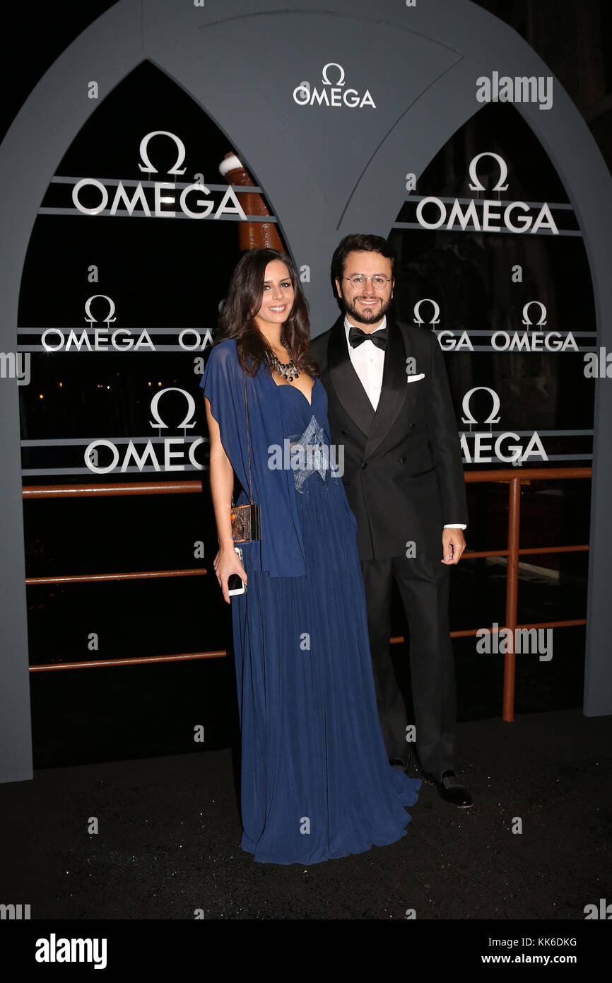 Omega Gala au Palazzo Pisani Moretta Où: Venise, Italie Quand: 28 Oct 2017 crédit: IPA/WENN.com **Uniquement disponible pour publication au Royaume-Uni, aux Etats-Unis, en Allemagne, en Autriche, en Suisse** Banque D'Images