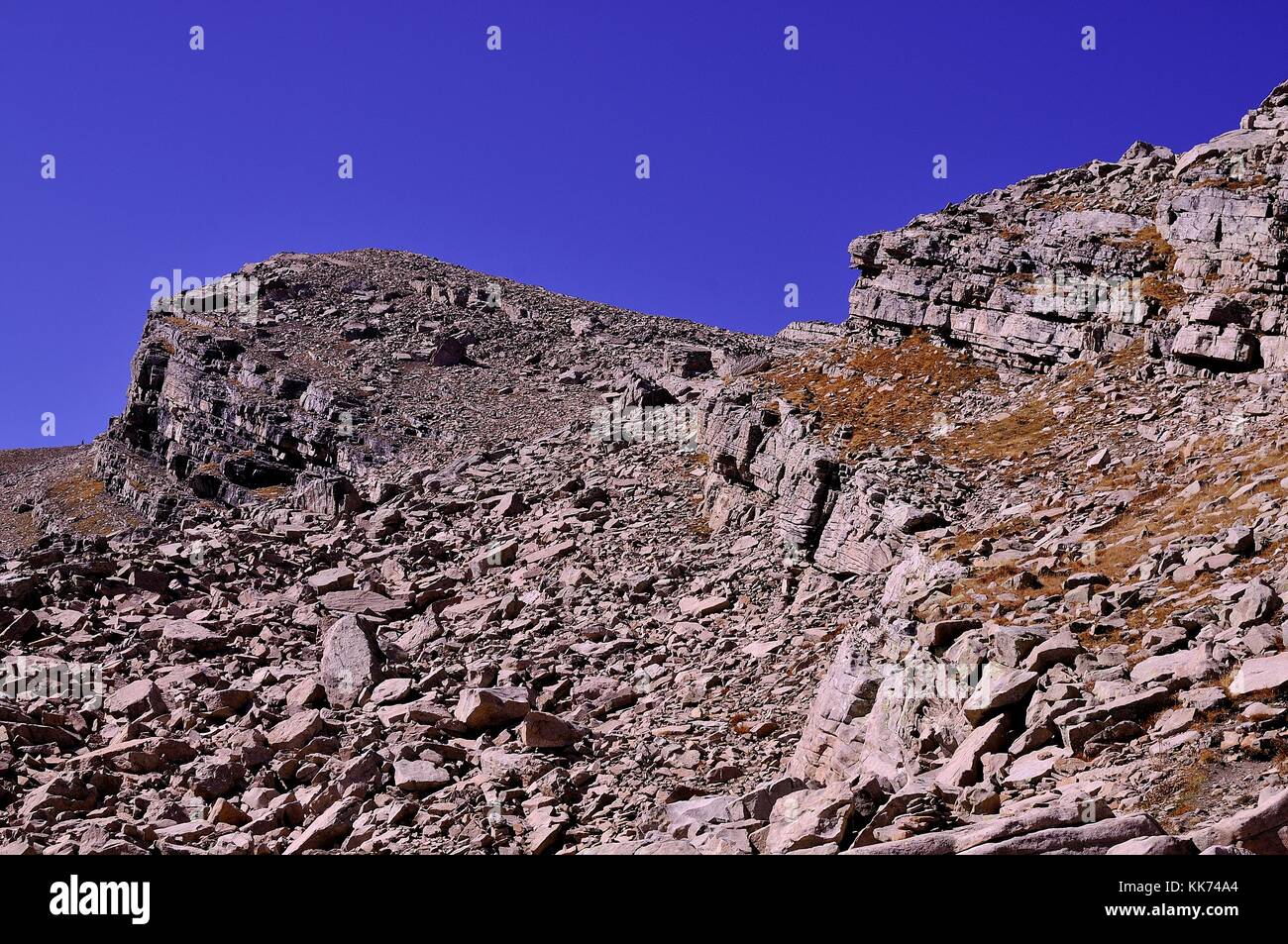 Paysage de montagne Banque D'Images