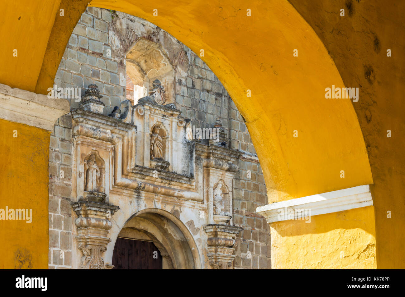 Couvent Santa Clara | Antigua | Guatemala Banque D'Images