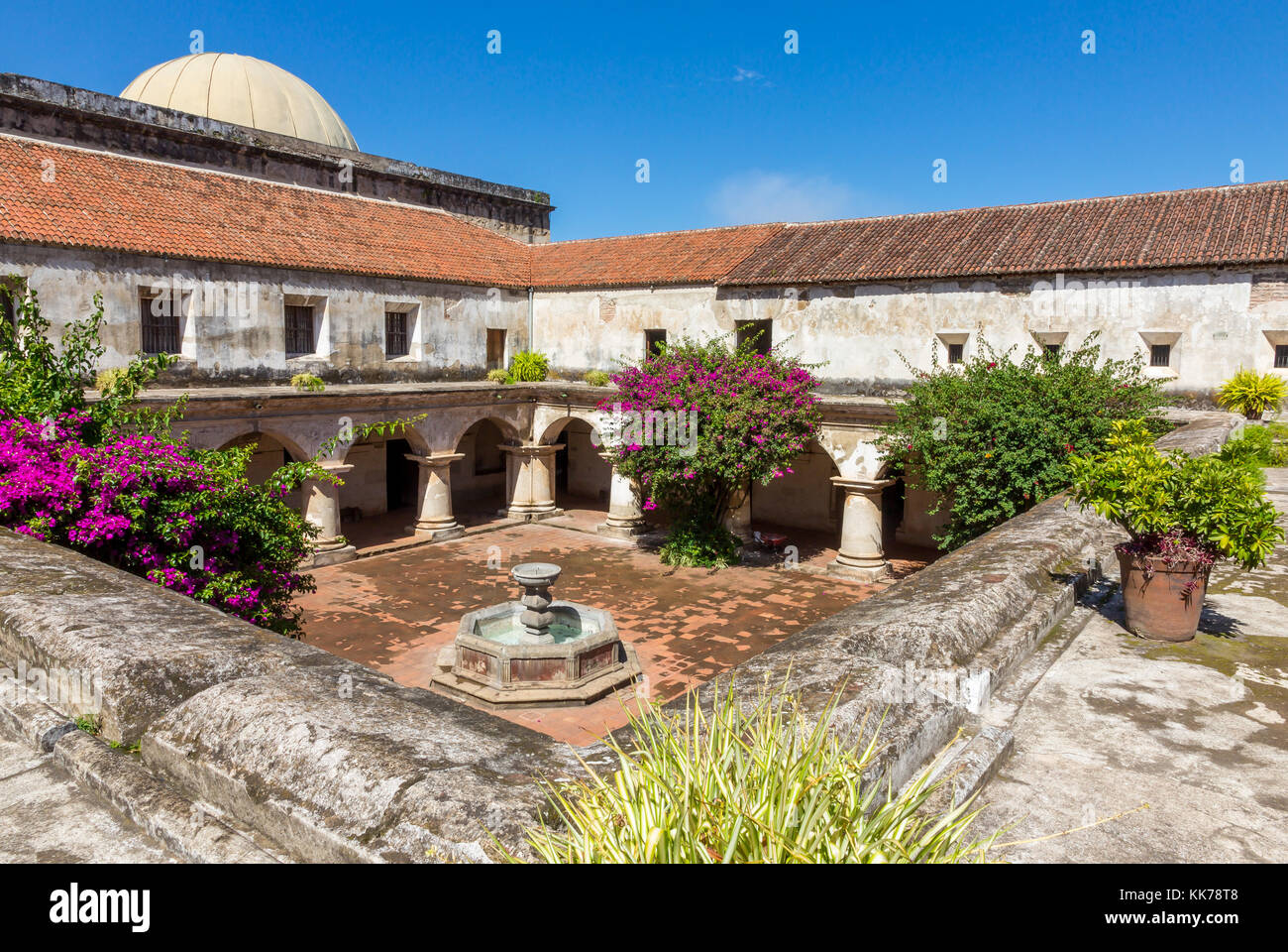 Couvent Capuchinas | Antigua | Guatemala Banque D'Images