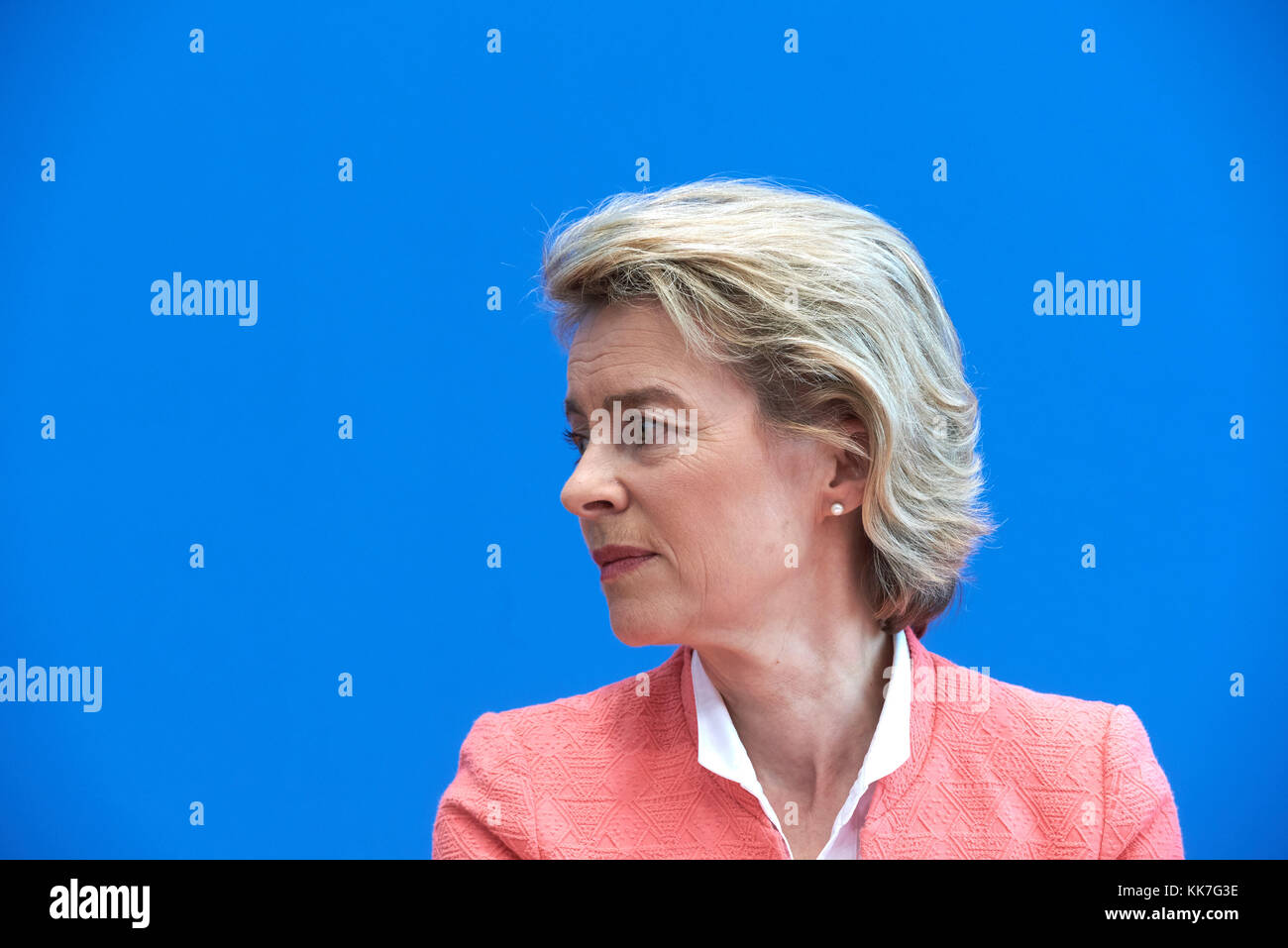 Berlin, Allemagne, Ursula von der Leyen, CDU, Ministre fédéral de la Défense Banque D'Images