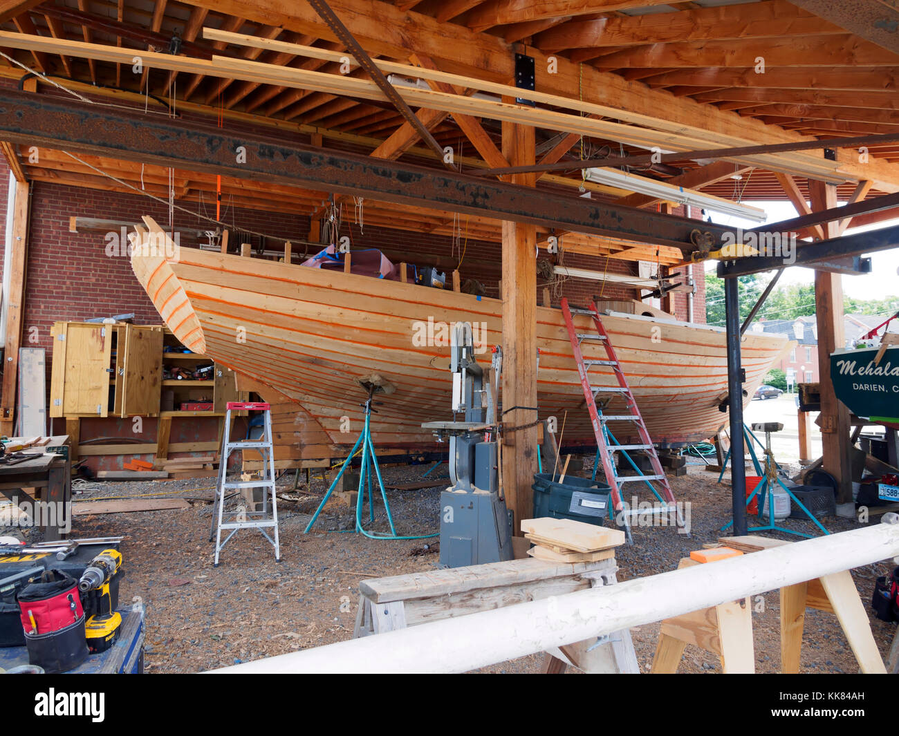 Musée maritime de la rivière Hudson, Kingston, New York Banque D'Images