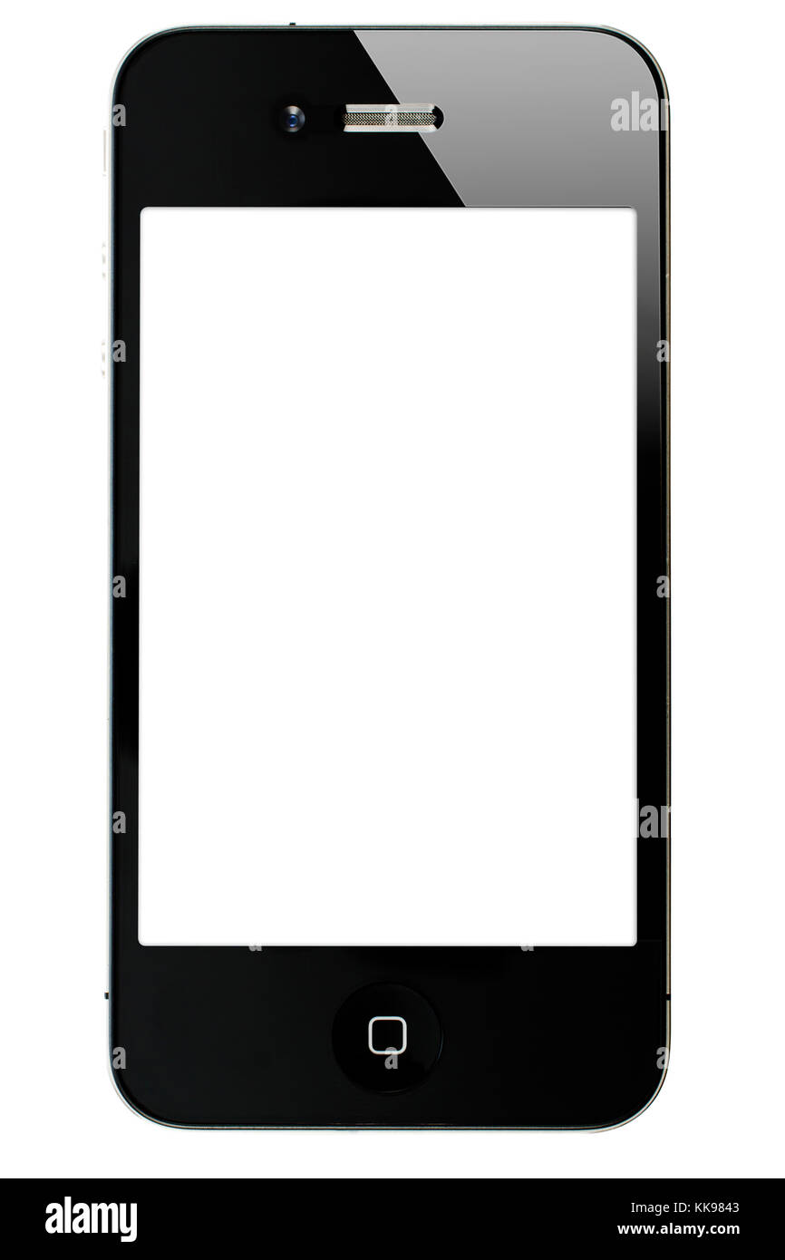 Black apple iphone 4 Banque de photographies et d'images à haute résolution  - Alamy