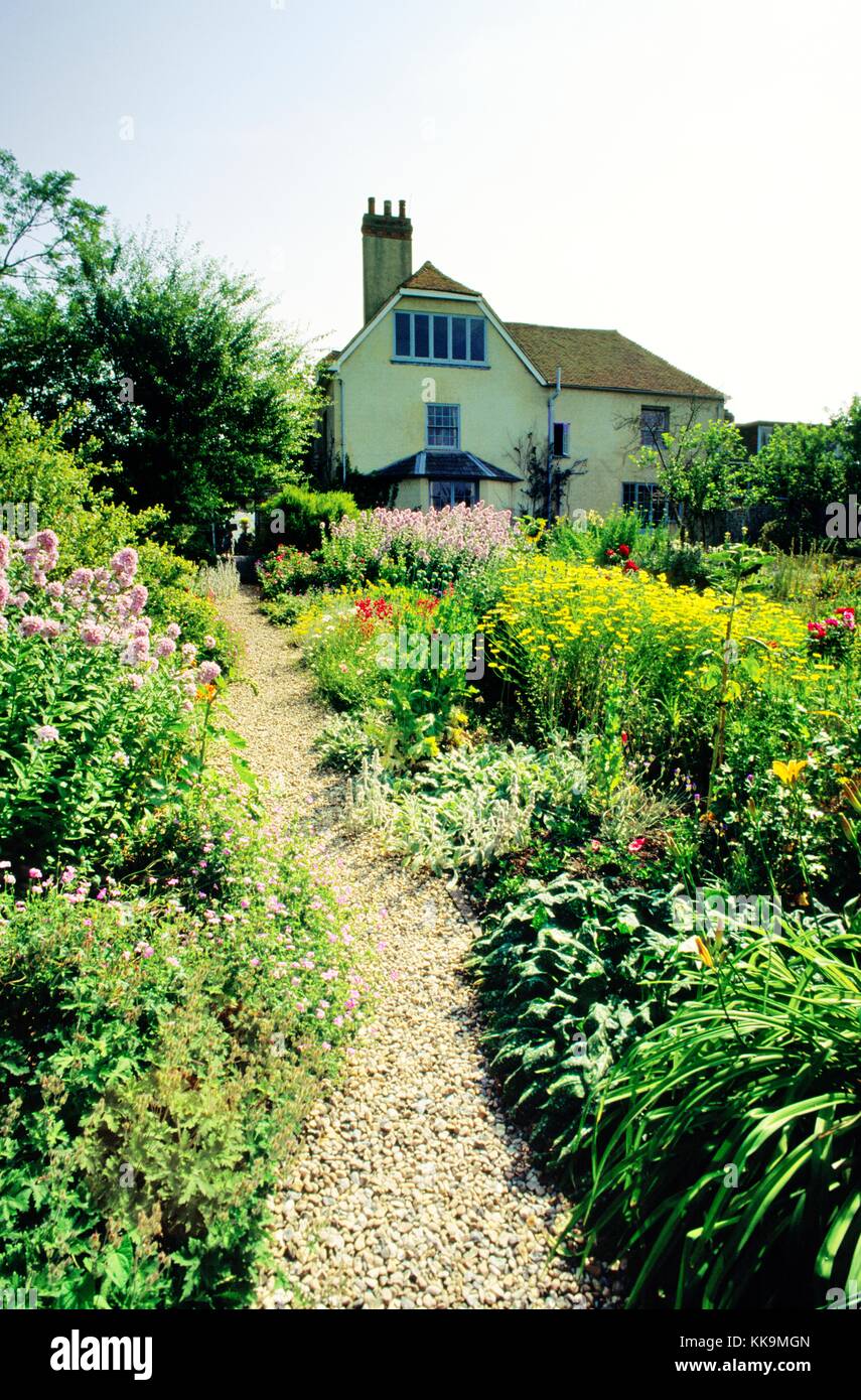 Charlston farm dans l'East Sussex, Angleterre. accueil de vanessa et Clive Bell et Duncan Grant. écrivains artistes du bloomsbury group Banque D'Images