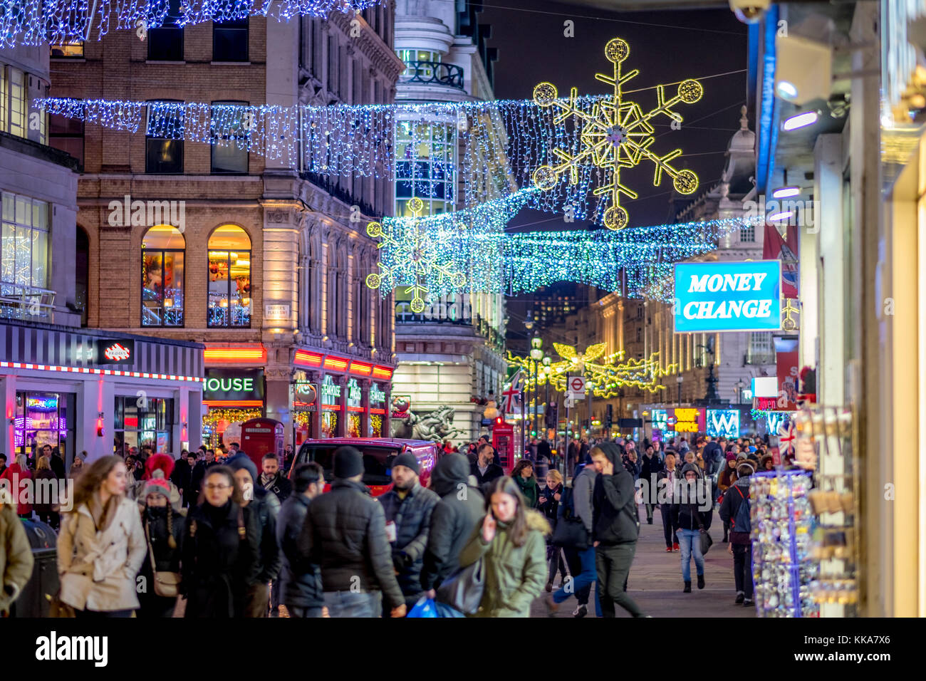 Noël à Londres Banque D'Images