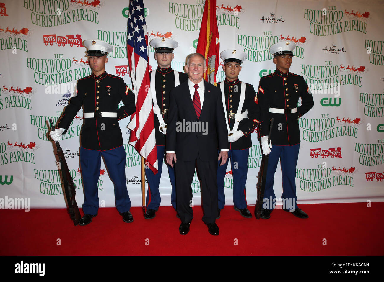 26 novembre 2017 - Hollywood, Californie, États-Unis - 26 novembre 2017 - Hollywood, Californie - général Pete Osman, Marines. 86e défilé annuel de Noël d'Hollywood. Crédit photo : F. Sadou/AdMedia (crédit image : © F. Sadou/AdMedia via ZUMA Wire) Banque D'Images