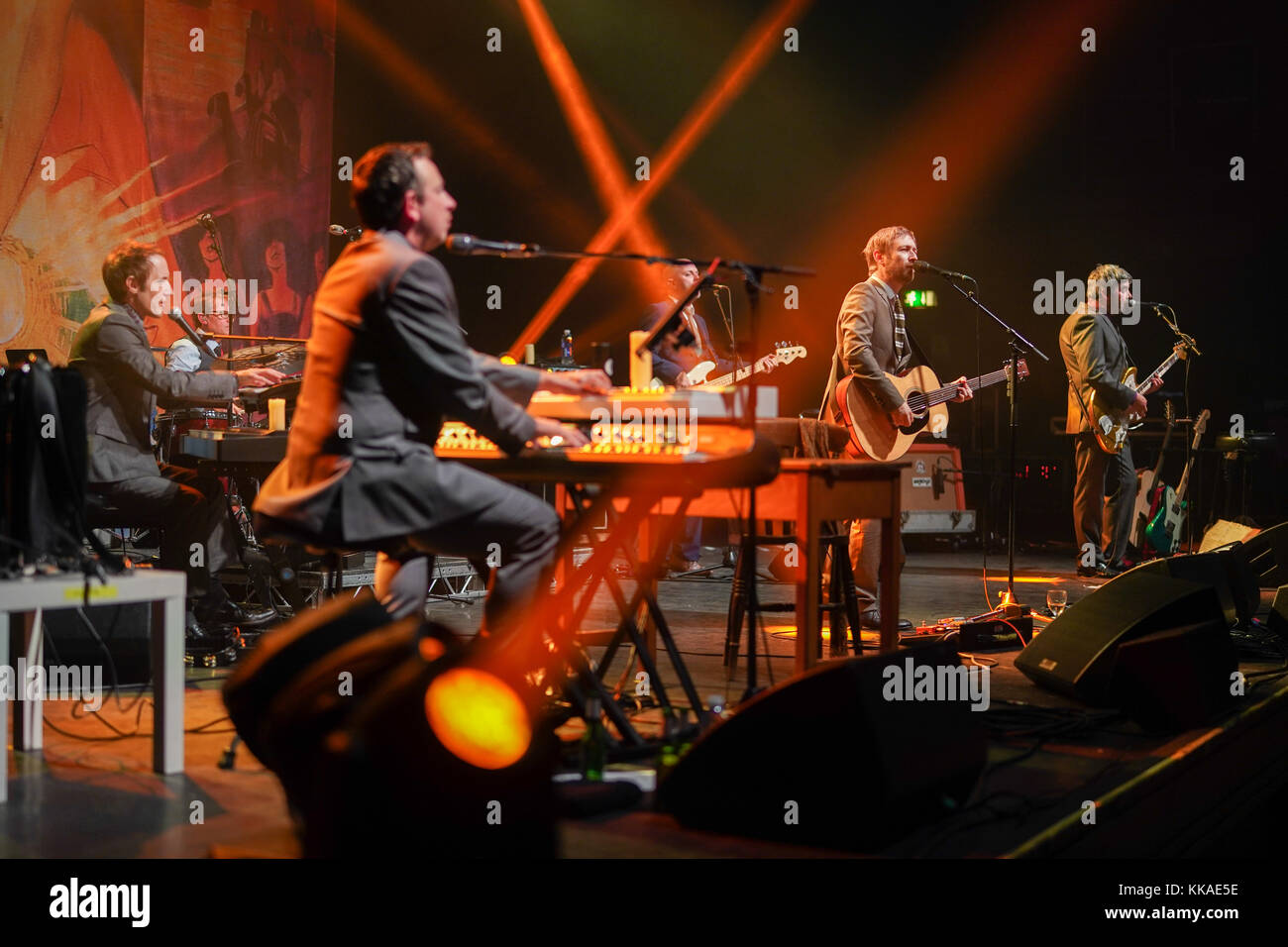 Londres, Royaume-Uni. 29 nov, 2017. La divine comédie en direct sur scène à l'Hammersmith Apollo eventim à Londres. photo date : mercredi, 29 novembre, 2017. crédit : Roger garfield/Alamy live news Banque D'Images