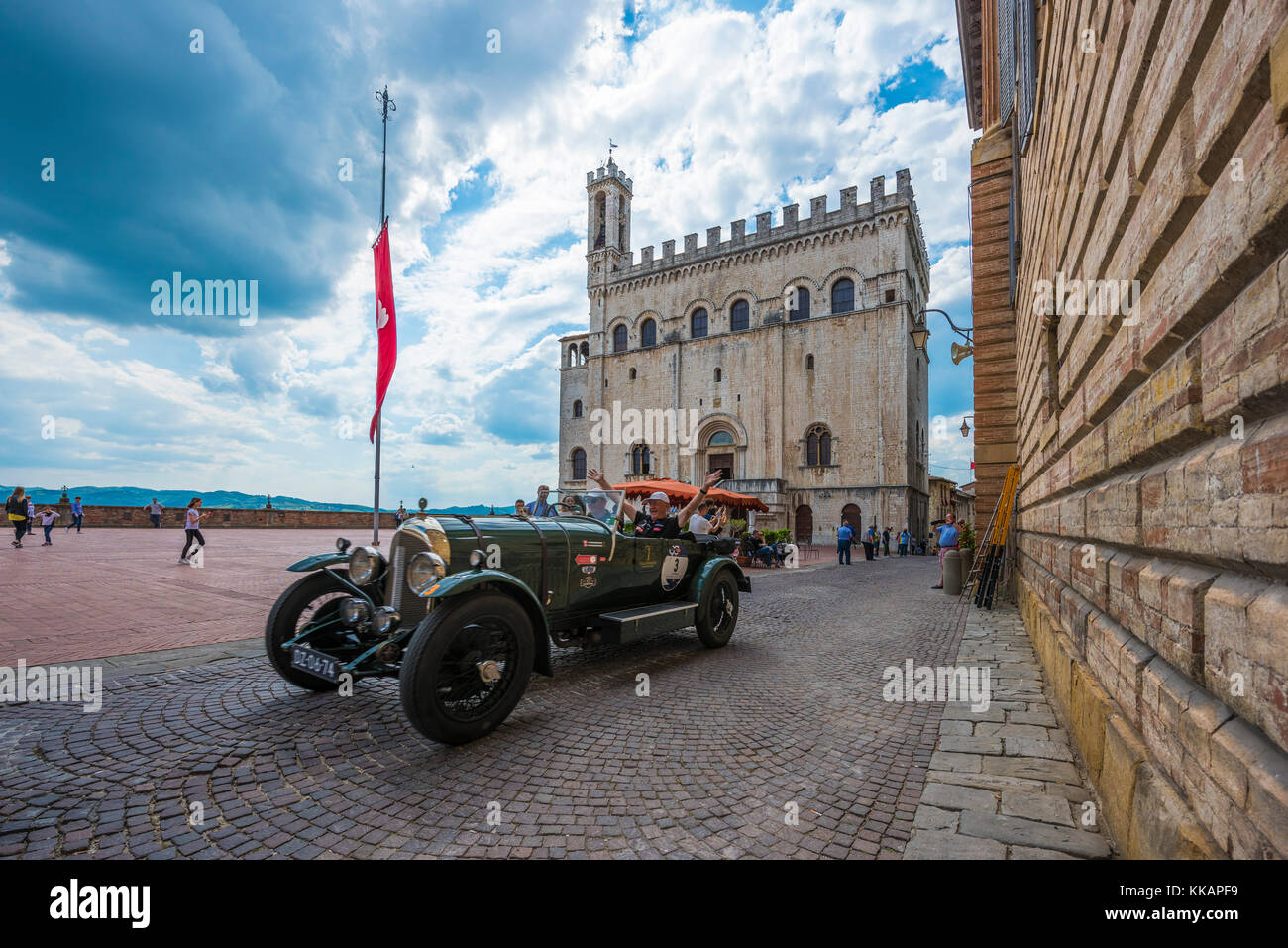 Mille Miglia, Gubbio, Ombrie, Italie, Europe Banque D'Images