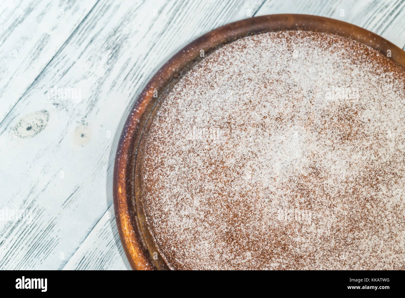 Tarte au potiron amaretti Banque D'Images