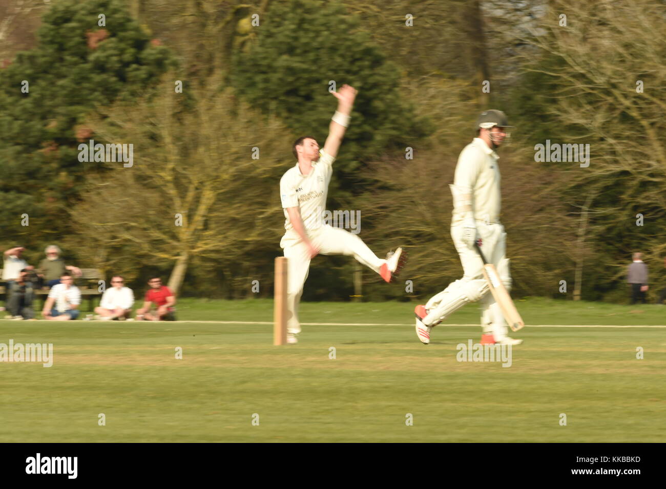 Cricket - l'université d'oxford v middlesex ccc Banque D'Images