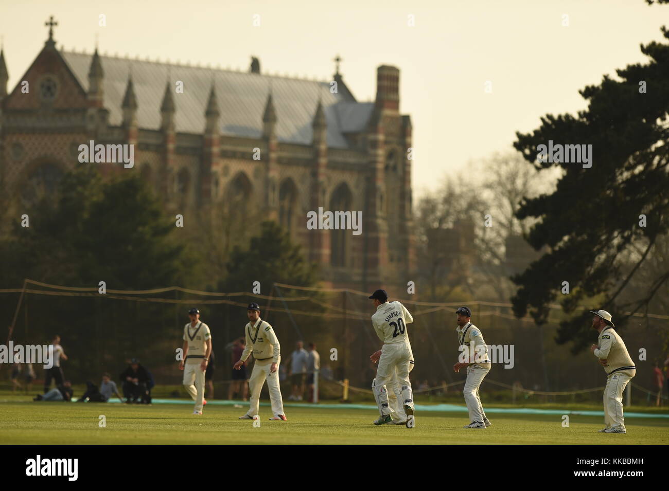 Cricket - l'université d'oxford v middlesex ccc Banque D'Images