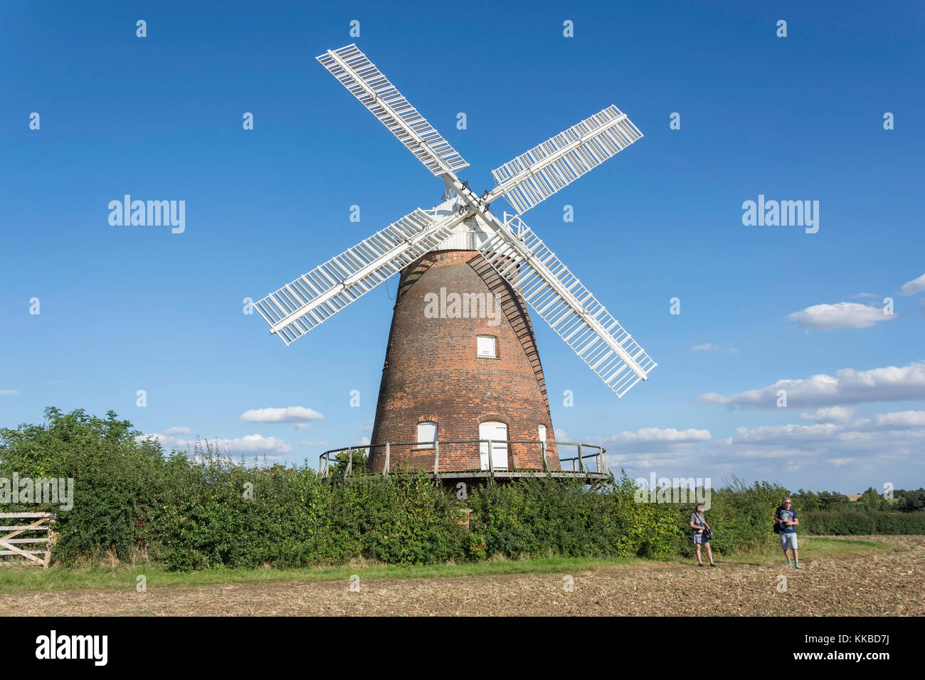 19e siècle John Webb, le moulin de Thaxted, Essex, Angleterre, Royaume-Uni Banque D'Images