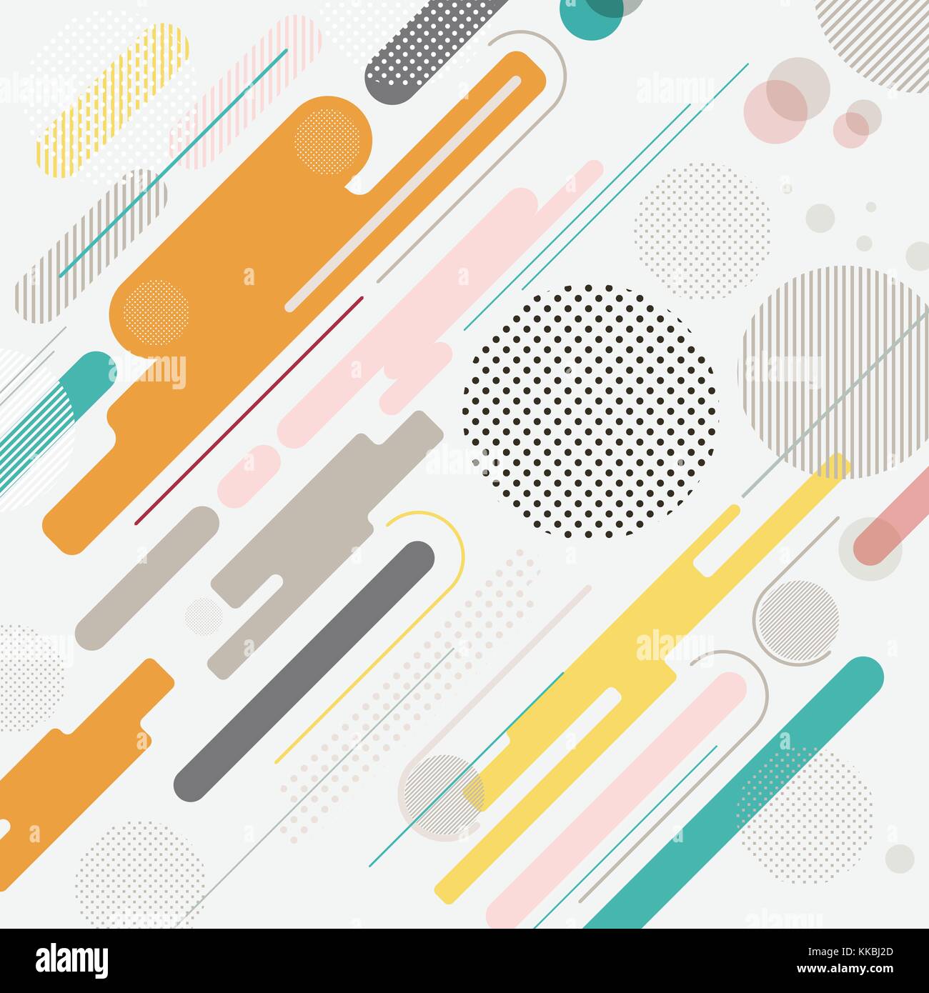 Élément dynamique géométrique abstraite fond multicolore, vector background Illustration de Vecteur