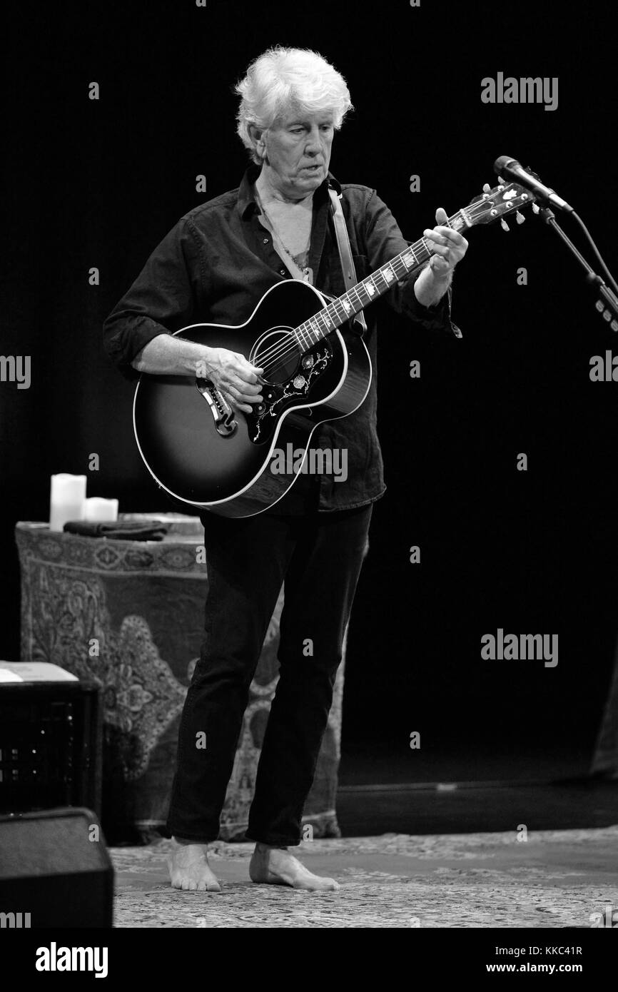 FORT LAUDERDALE, FL - JANVIER 28 : Graham Nash se produit au Parker Playhouse le 28 janvier 2016 à Fort Lauderdale, Floride People : Graham Nash Banque D'Images