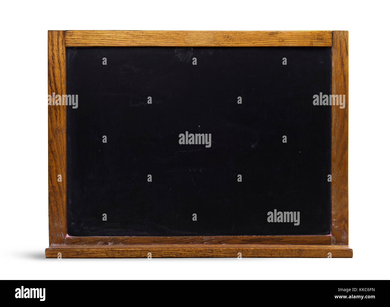 Tableau vintage isolé sur un fond blanc. Banque D'Images