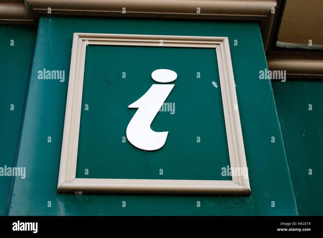 Informations touristiques sur signer, au Pays de Galles Banque D'Images