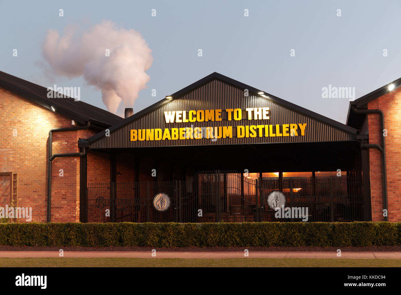 Millaquin Mill & Raffinerie Bundaberg Bundaberg Bundaberg Rum accueil du Queensland Australie Banque D'Images