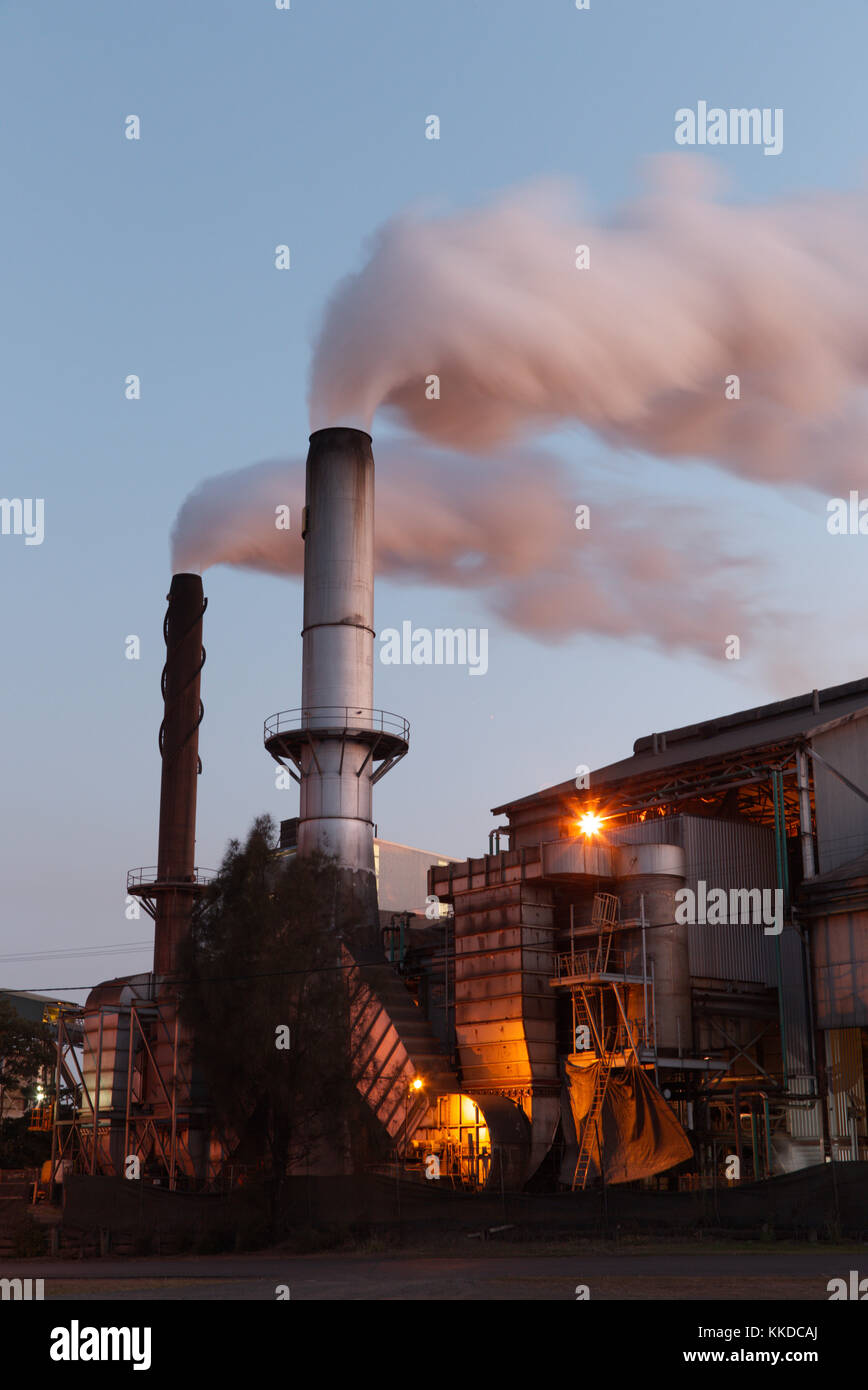 Millaquin Mill & Raffinerie Bundaberg Bundaberg Bundaberg Rum accueil du Queensland Australie Banque D'Images