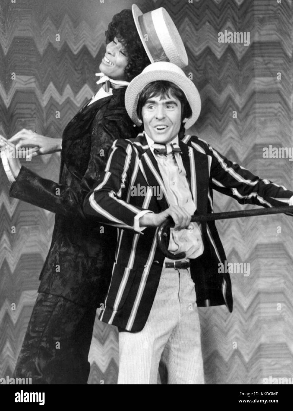 Davy Jones et Ilene 1972 Banque D'Images