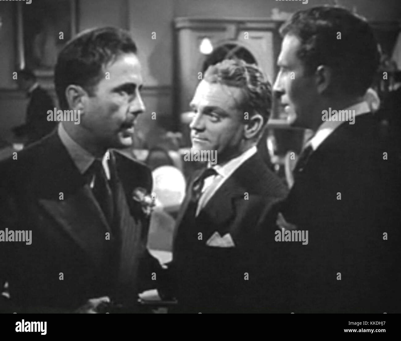 Humphrey Bogart, James Cagney Jeffrey Lynn dans les années folles trailer Banque D'Images