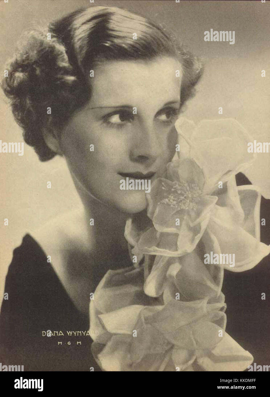 Diana Wynyard AD Magazine Argentin Banque D'Images