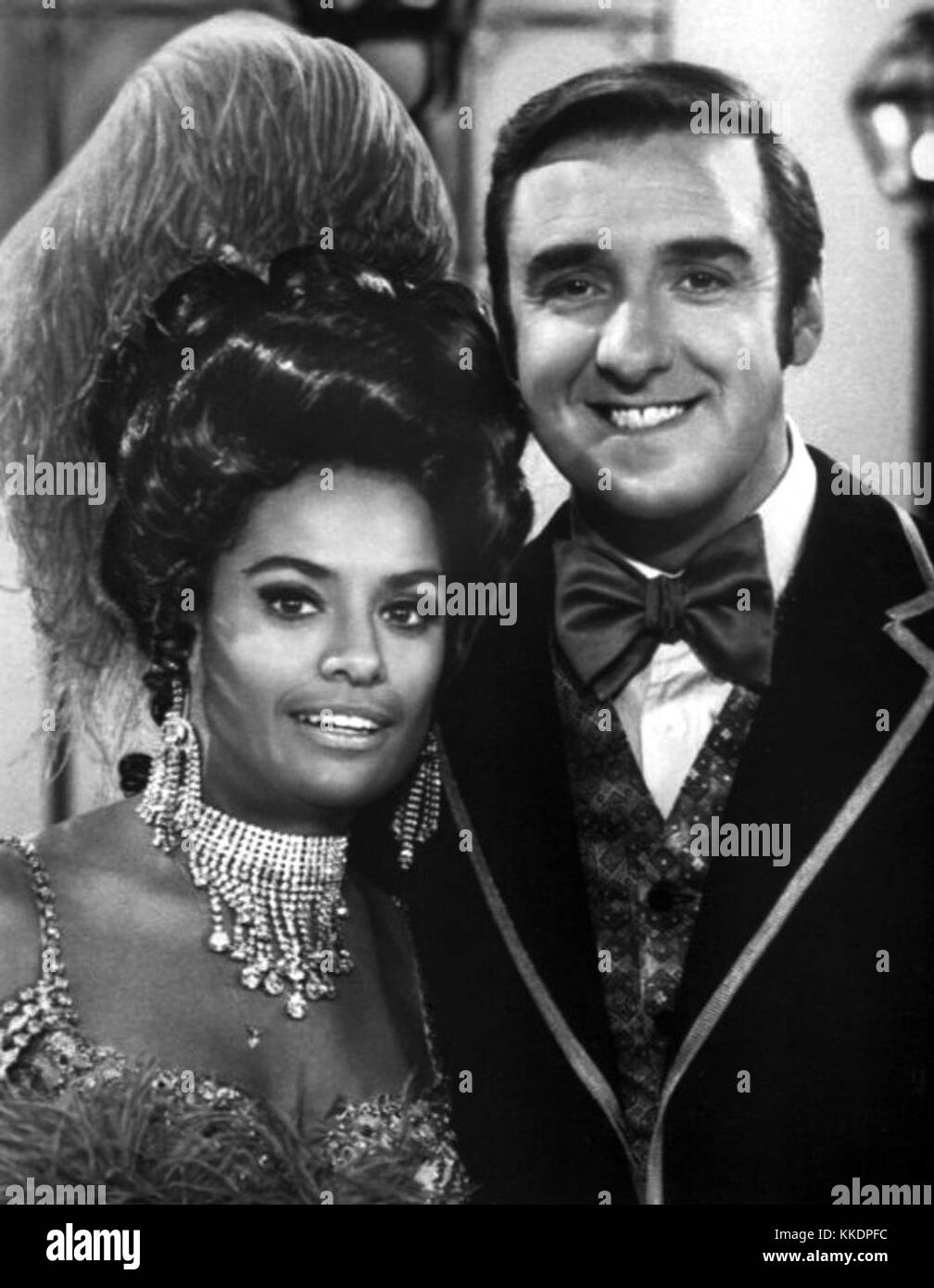 Barbara McNair Jim Nabors 1970 Banque D'Images