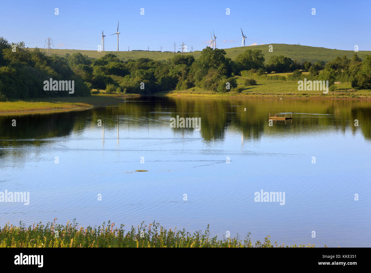 Carsington Water Derbyshire Banque D'Images