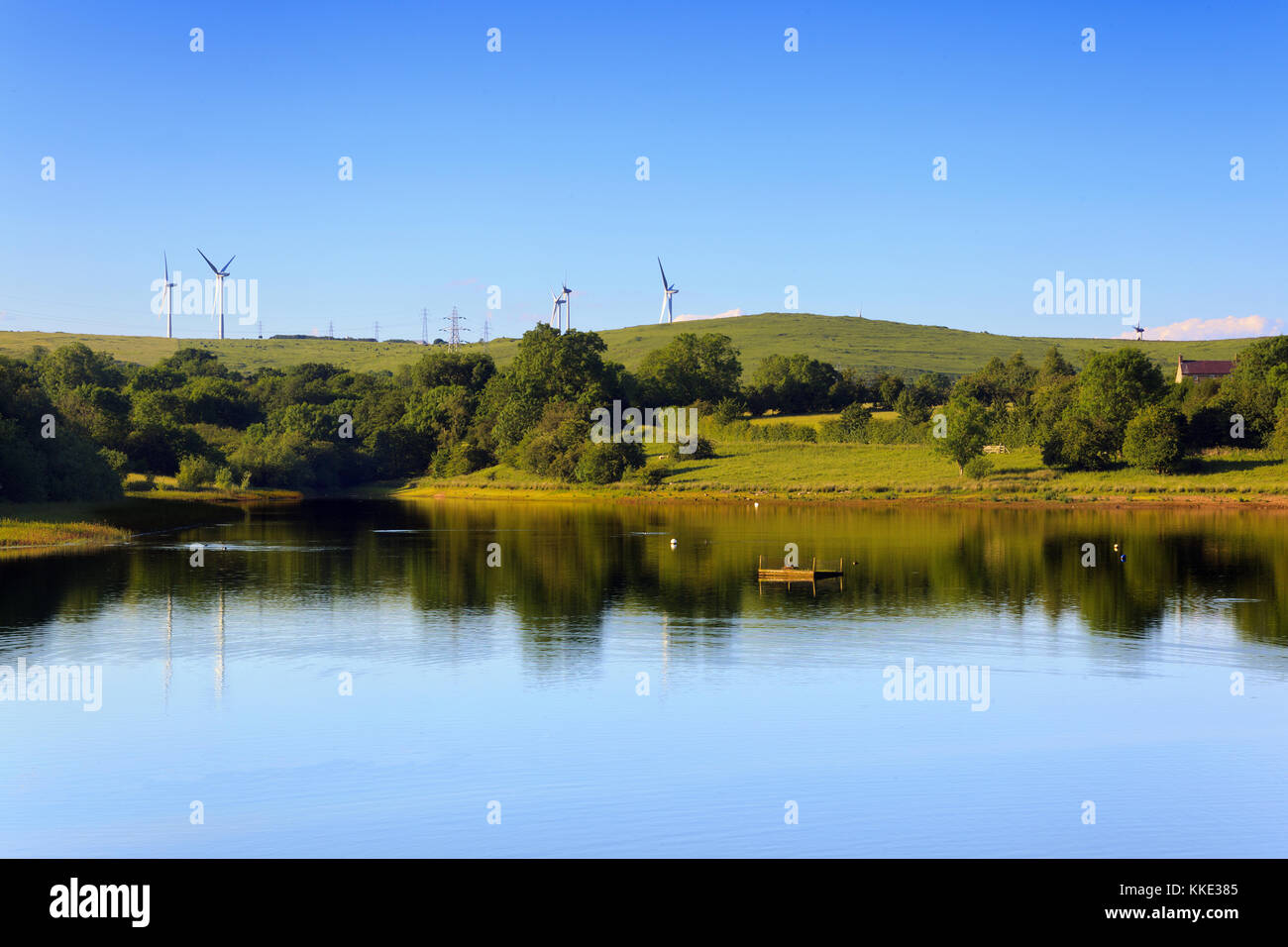 Carsington Water Derbyshire Banque D'Images